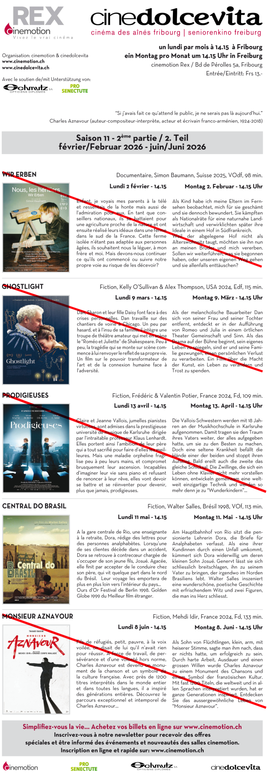 Programme Cinedolcevota Saison_9